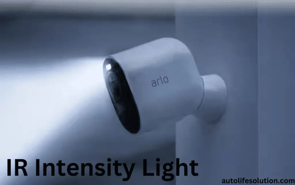 Discover the recommended IR intensity settings for optimal performance during both day and night on your security camera