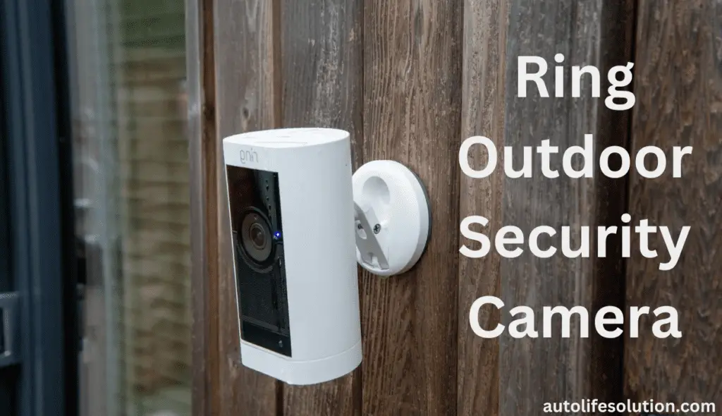 Ring Outdoor Security Camera