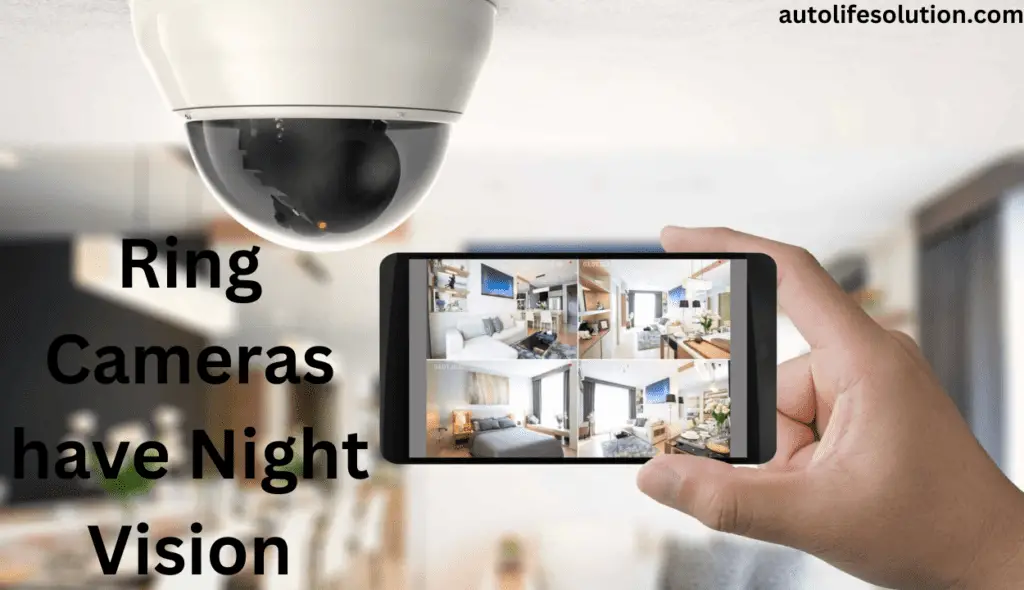 An image displaying tips for maximizing Ring night vision performance