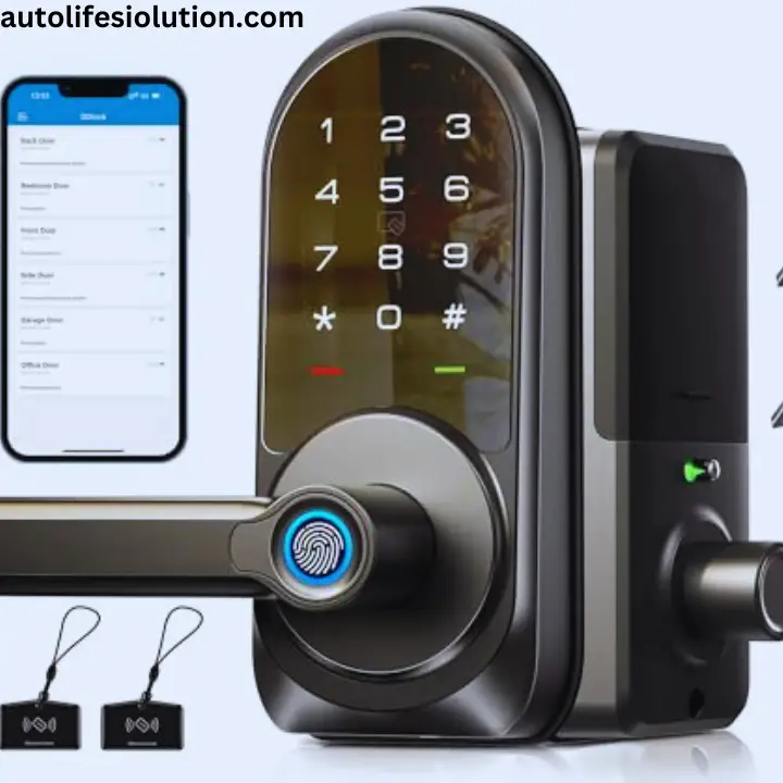 Smartphone displaying step-by-step instructions for connecting August Smart Lock to Alexa