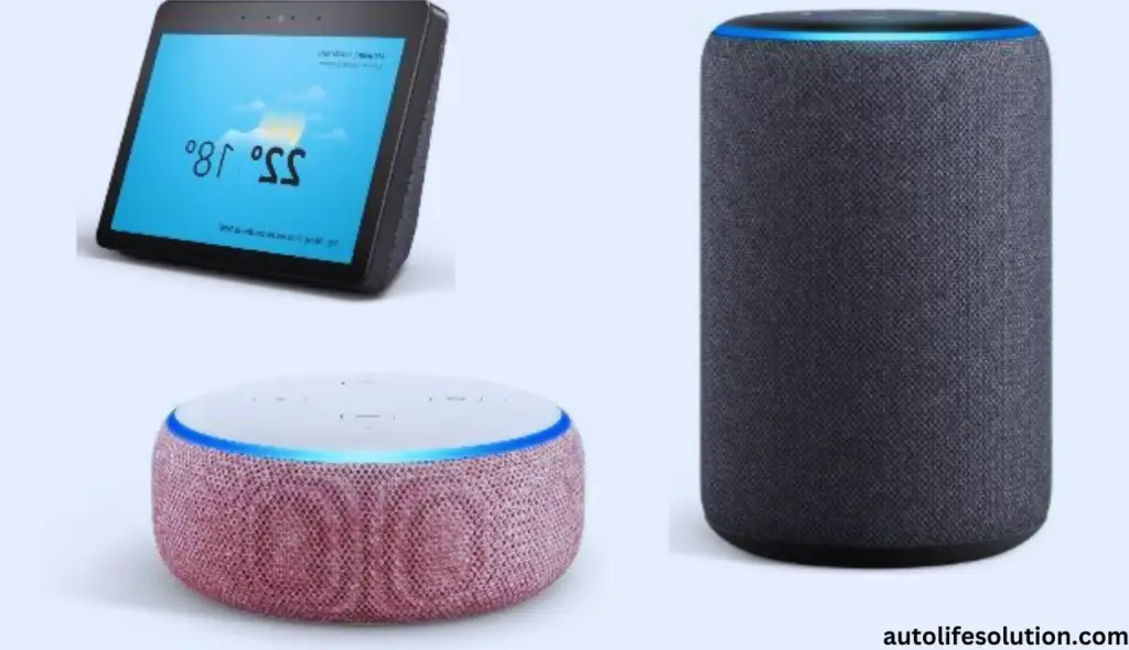 Alexa device displaying different colored lights, accompanied by the text 'Understanding Alexa’s Light Codes
