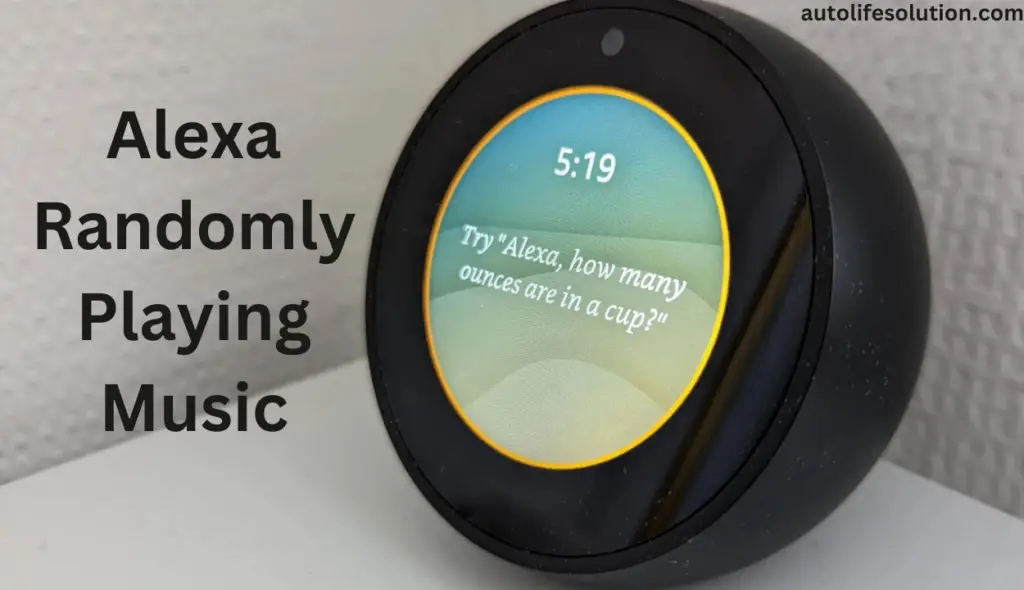  depicting frustration with a person and an Alexa device, with text overlay: 'Human Error and Unwanted Music Playback