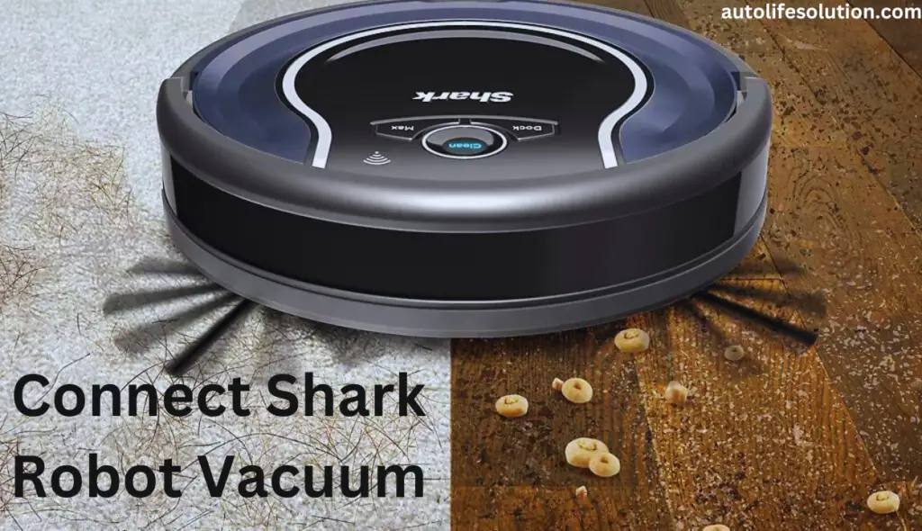 depicting the step-by-step process of connecting a Shark robot vacuum to Alexa for hands-free control and scheduling