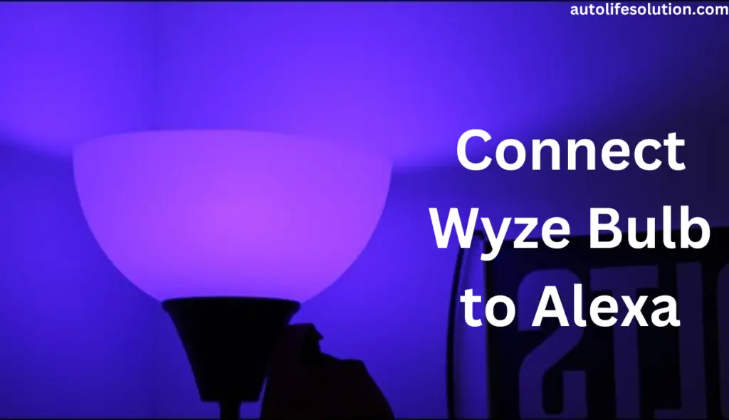 A checklist of items needed to connect a Wyze Bulb to Alexa, including an Alexa device, the Wyze app, and the Wyze Bulb itself, with instructions for setting up the Wyze app, enabling the Wyze skill in the Alexa app, and connecting the bulb to Alexa for voice control