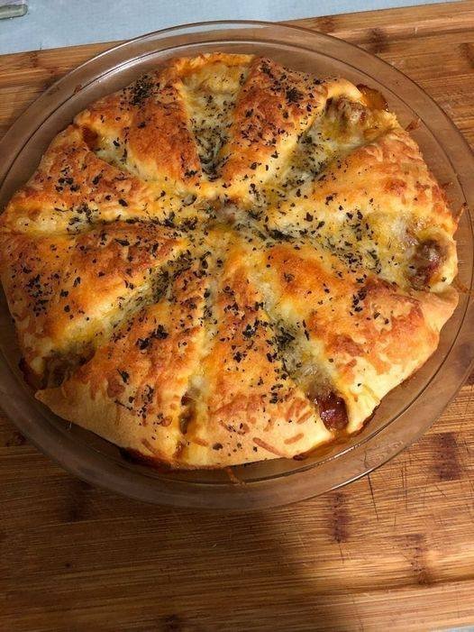 AIR FRYER ITALIAN CRESCENT CASSEROLE