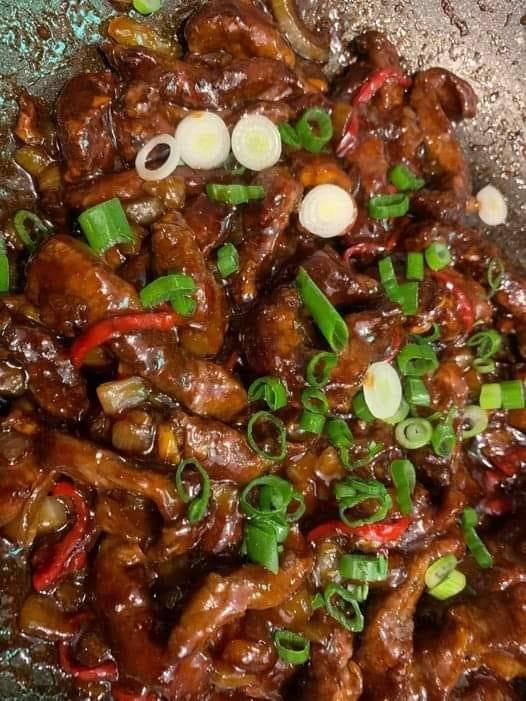 air fryer crispy chilli beef